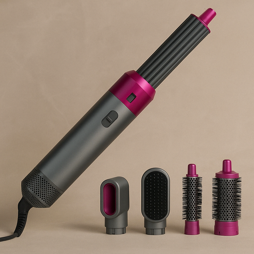 Cepillo Eléctrico 5 en 1 para Cabello Perfecto